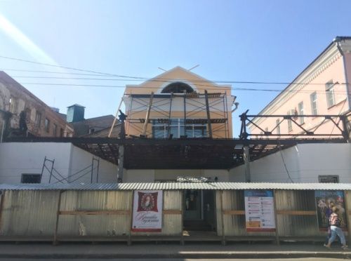 В Рыбинске фасад здания драмтеатра реконструируют за 2,8 миллиона рублей