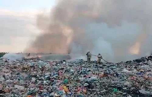 В Ярославской области локализовали возгорание на полигоне_317631