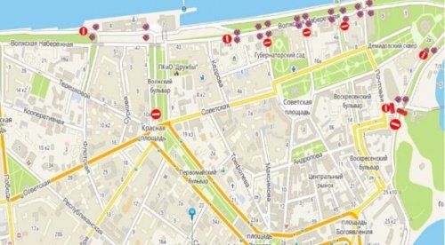 9 сентября в центре Ярославля ограничат движение транспорта 
