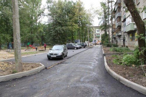 Во дворе дома №67 на проспекте Фрунзе завершается благоустройство 