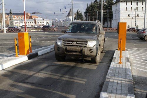 В центре Ярославля работают две платные парковки 