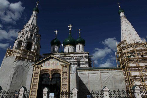 В Ярославле завершаются работы по восстановлению ограды Губернаторского дома