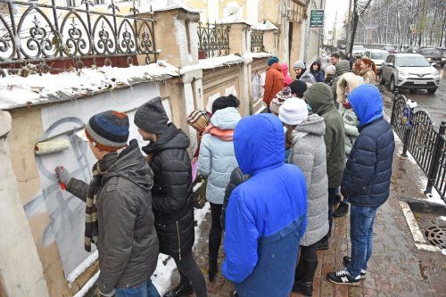 Молодежь очистит центр Ярославля от нелегальных граффити