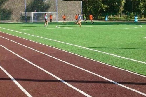В Пошехонском районе открыли спортивный стадион 