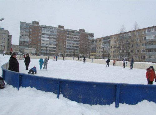 В Рыбинске откроют 30 ледовых площадок