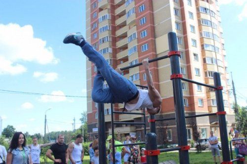 В Ярославле прошли соревнования по воркауту «STREET GAMES»