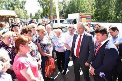 В Ярославле Владимир Слепцов встретился с жителями Резинотехники