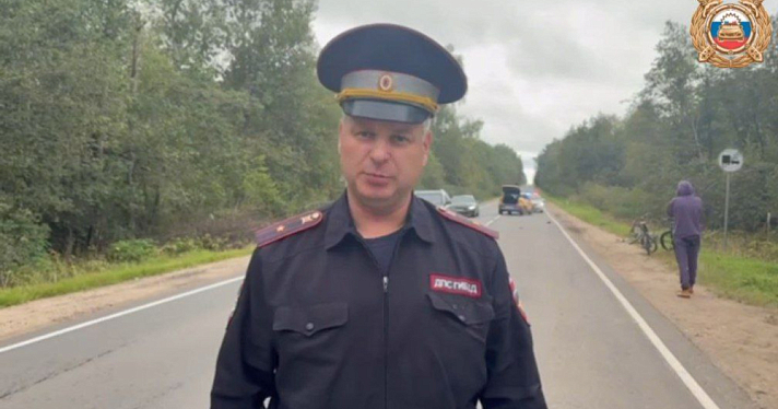В Ярославской области в ДТП пострадал несовершеннолетний велосипедист