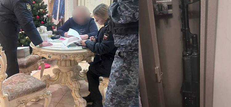 Отделкой золотой блистает: в Ярославле ружьё выдало должника на 45 миллионов