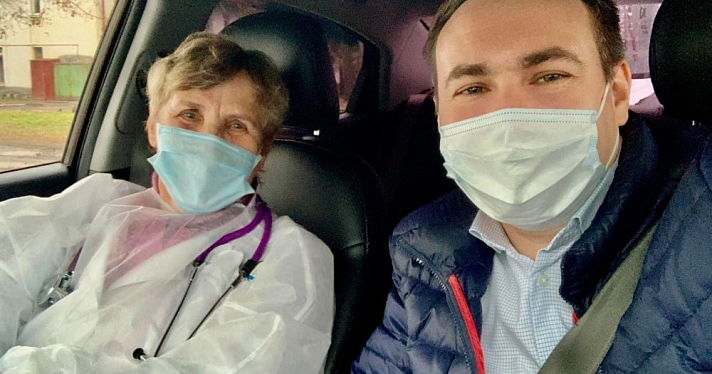 Ее глаза сияли от счастья: история волонтера, который помог медику из Ярославской области