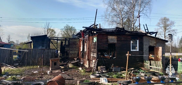В Данилове при пожаре пострадал мужчина_315460