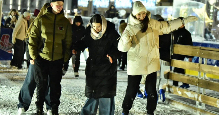 Каток на Советской площади Ярославля за год стал популярнее в полтора раза