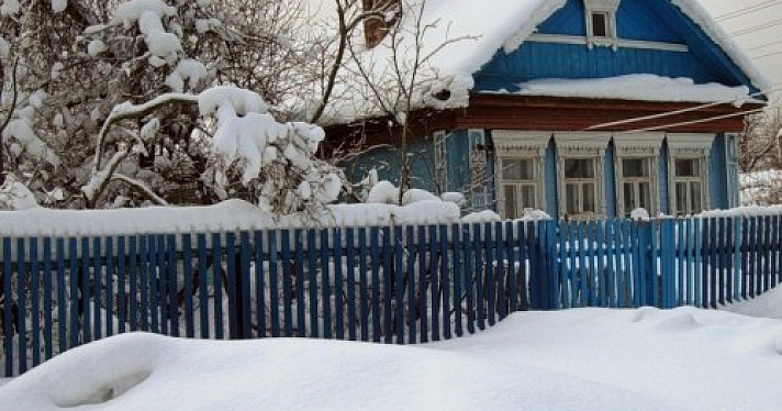 В Рыбинском районе муж и жена насмерть замерзли в собственном частном доме