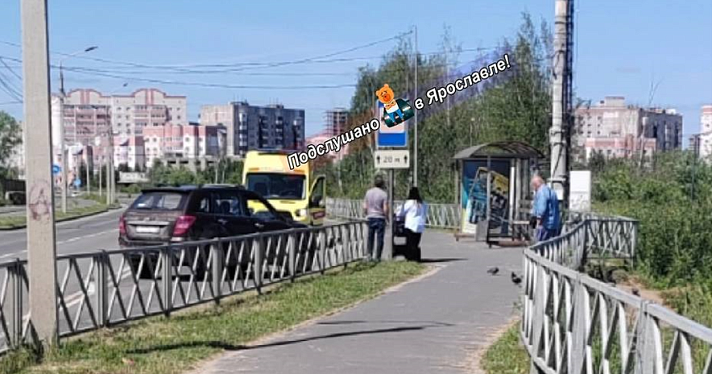 В Заволжском районе Ярославля сбили подростка
