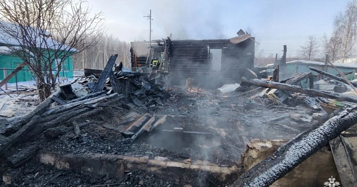В Ярославской области при пожаре в частном доме погиб мужчина