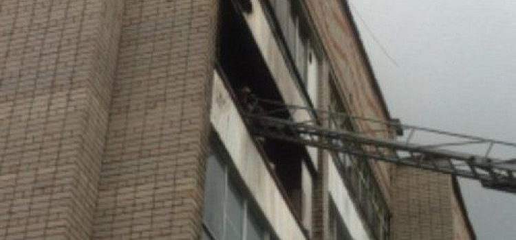 В рыбинской многоэтажке случился пожар 