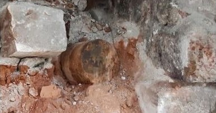 В центре Ярославля обнаружили снаряд времен войны