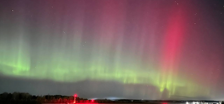 ТОП-10 фотографий северного сияния в Ярославской области