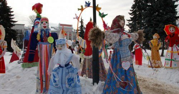 Масленица по карте