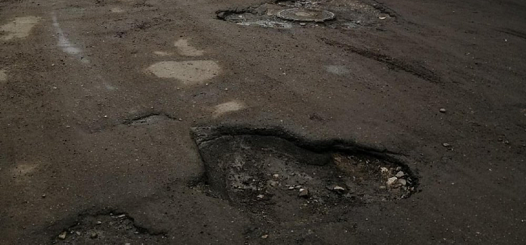 Фото дня. Ярославцы возмущены ямами на дорогах и задумываются о покупке лошадей