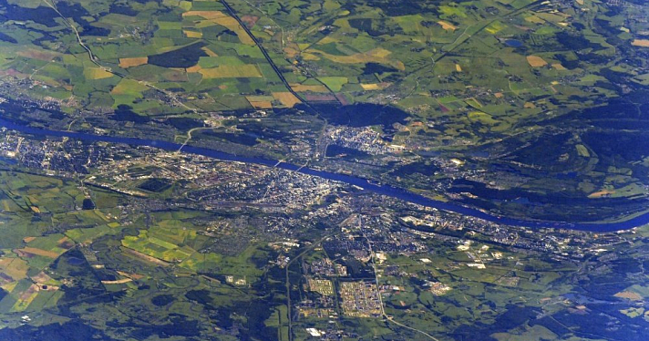 Фото дня. Космонавт Иван Вагнер запечатлел Ярославль из космоса