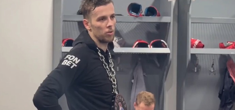 Хоккеист ярославского «Локомотива» признан лучшим защитником недели