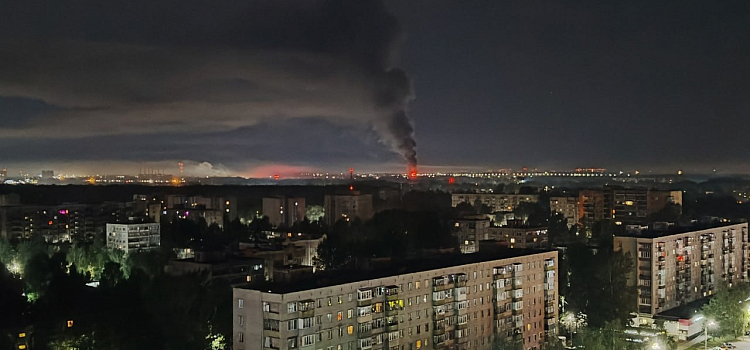 В Ярославле горел лакокрасочный завод_301568