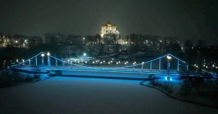 В Ярославле летом начнут показывать свето-музыкальные шоу на Даманском мосту