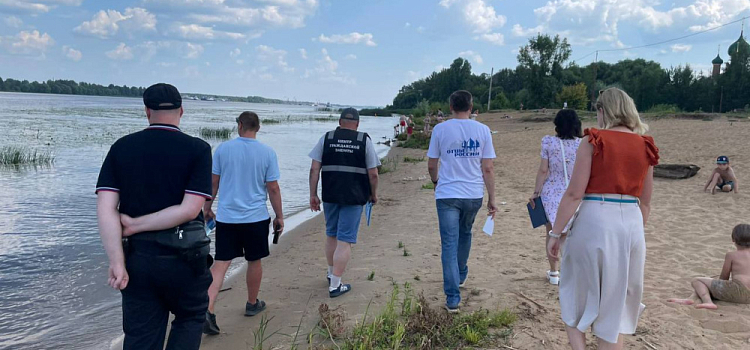 В Ярославской области прошёл рейд по необорудованным пляжам