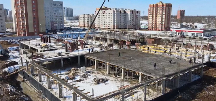 Новая школа в Брагино готова на 16%