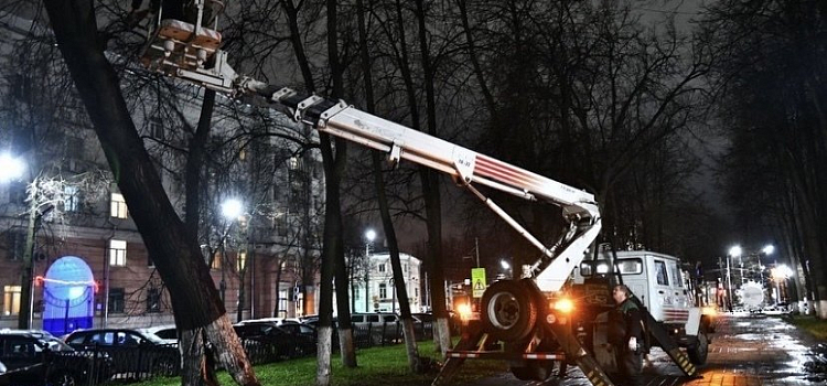 В Ярославле устранили последствия сильного ветра