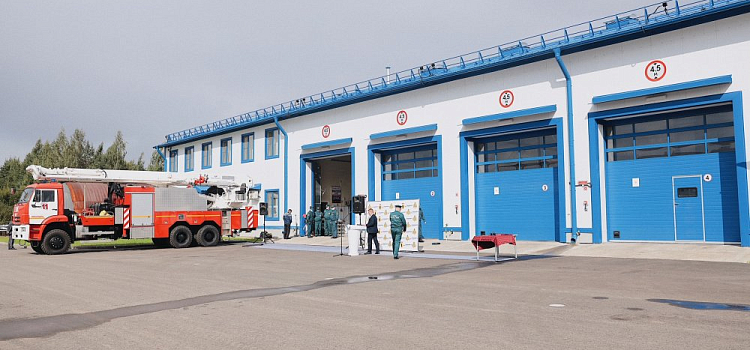 ООО «Транснефть — Балтика» передало пожарным новое депо в Ярославской области 