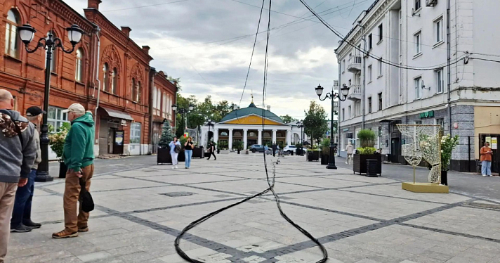 В Ярославле на улице Депутатской «очистили небо»