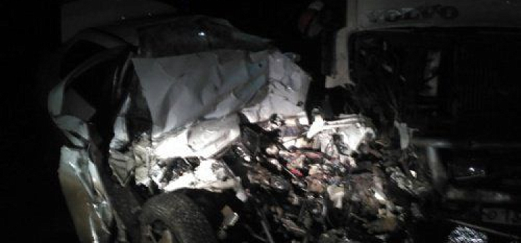 Подробности ДТП с участием грузовика «Вольво» и легкового автомобиля «Рено Логан»