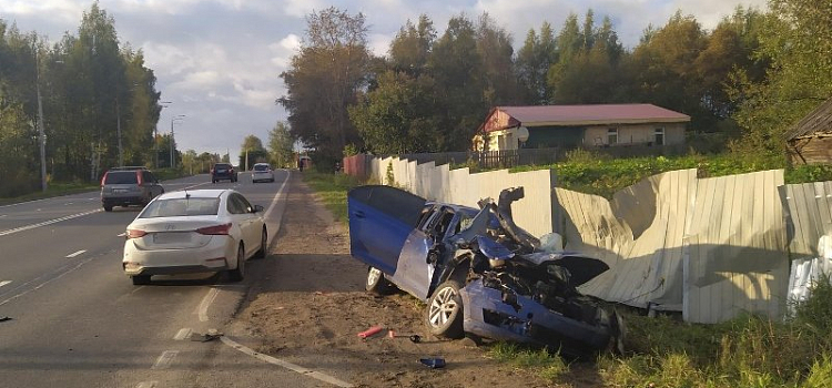 ДТП в Ярославском районе: пострадал 25-летний мужчина