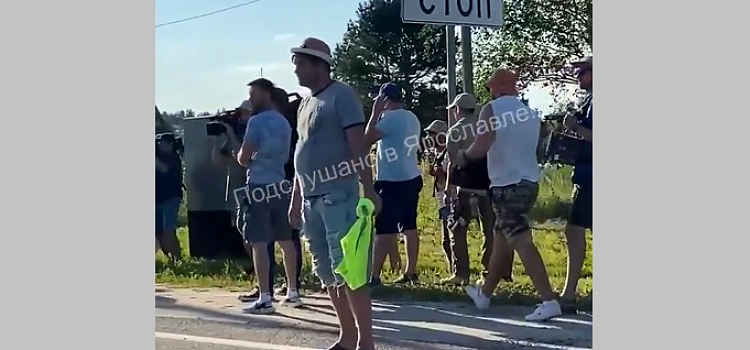 В деревне под Ярославлем снимают «Битву экстрасенсов»
