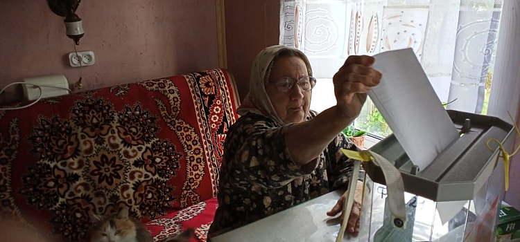 Почти десять тысяч человек в Ярославской области проголосовали дома_220308
