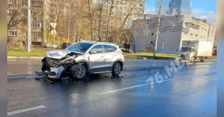 В Ярославле в ДТП пострадали двое мужчин