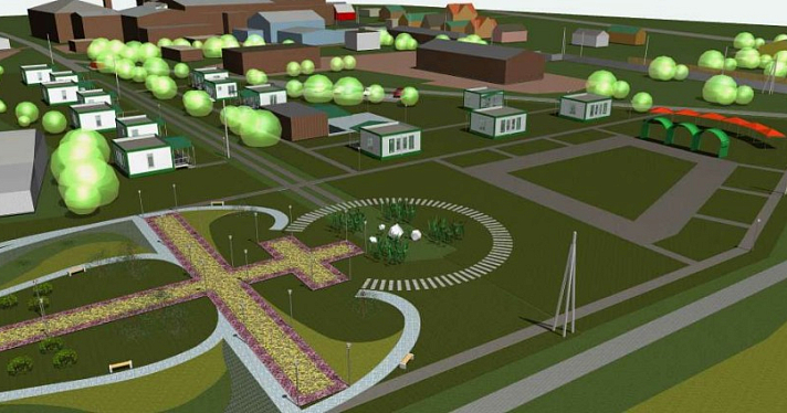 У стен монастыря в Ростове Великом не согласовали сквер в виде креста