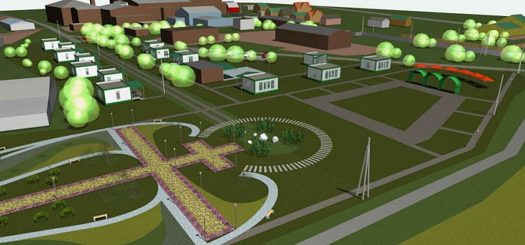 У стен монастыря в Ростове Великом не согласовали сквер в виде креста