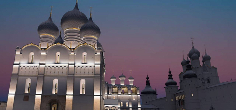 В Ярославской области подсветят Успенский собор и звонницу Ростовского кремля