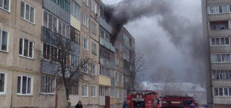 В Рыбинске произошел пожар в жилом доме: пострадали двое 