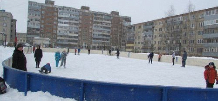 В Рыбинске откроют 30 ледовых площадок