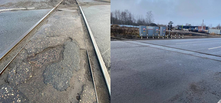 Ярославская транспортная прокуратура добилась ремонта на железнодорожных переездах