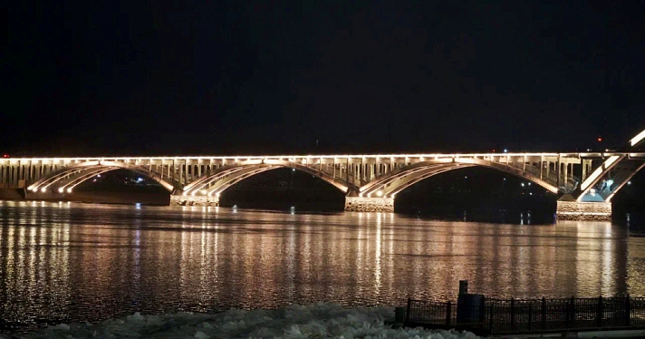 «Ростелеком» украсил архитектурной подсветкой мост в Рыбинске