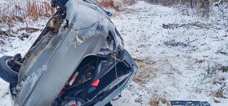 В ДТП в Ярославской области пострадала молодая девушка