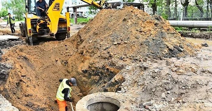 Во дворах Фрунзенского района Ярославля приступили к ремонту ливневок