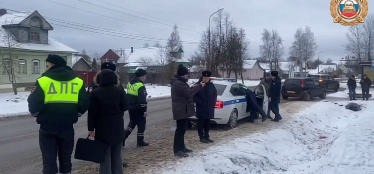 В Ярославской области на пешеходном переходе насмерть сбили женщину