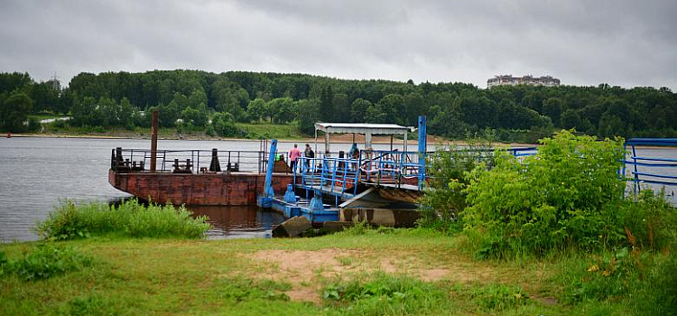 У Толгского монастыря в Ярославле восстановили причал