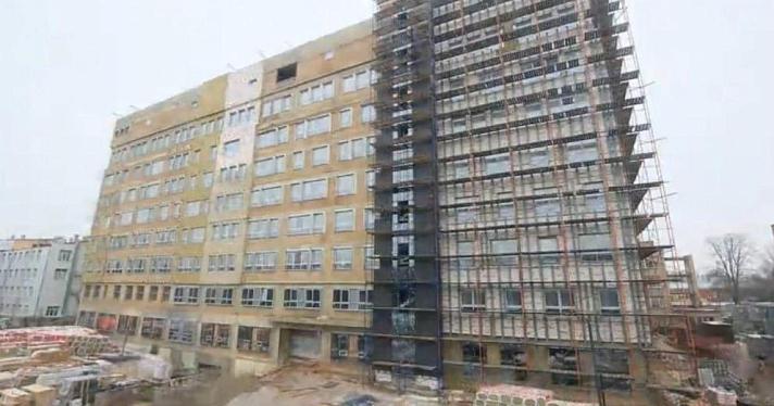 Губернатор рассказал, на каком этапе строительства находится хирургический корпус онкобольницы